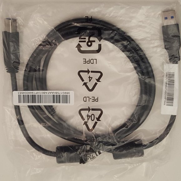HP Other - HP Accessory HongJu SuperSpeed USB 3.0 Cable AM - BM 1.8M BLACK